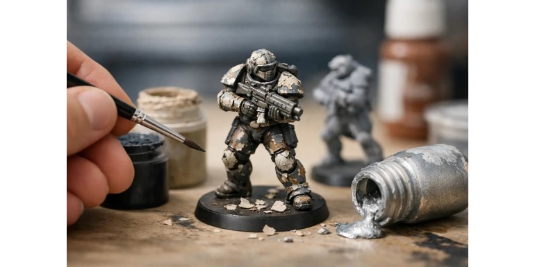 Why Miniature Paint Peels and Chips